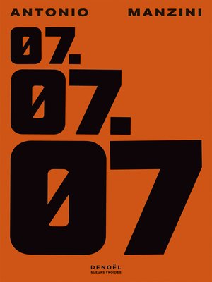 cover image of 07.07.07